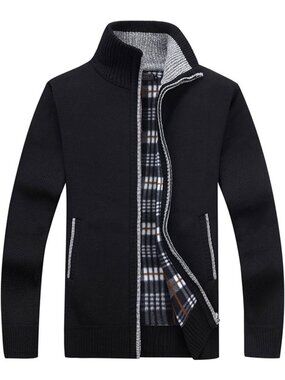 Slim Fit Button Front Cardigan Sweater for Men - Stylish & Comfortable Knitwear